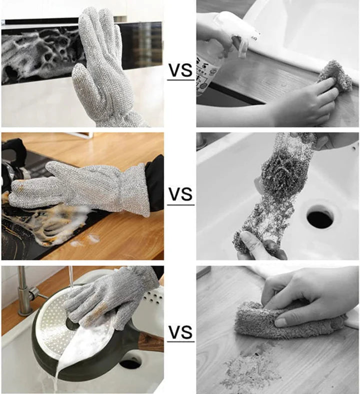 CoollVibe Dish Washing Wire Gloves